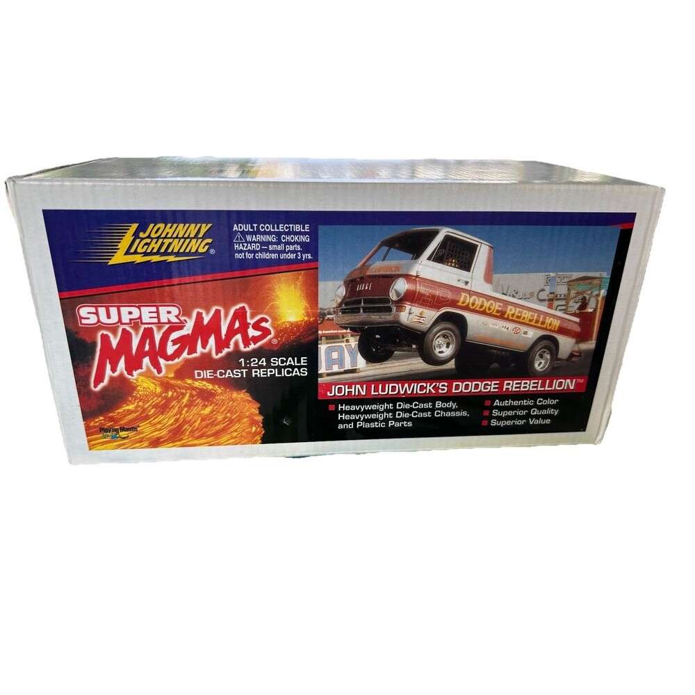 Johnny Lightning Super Magmas 1:24 Dodge Rebellion John Ludwick Diecast Dragster